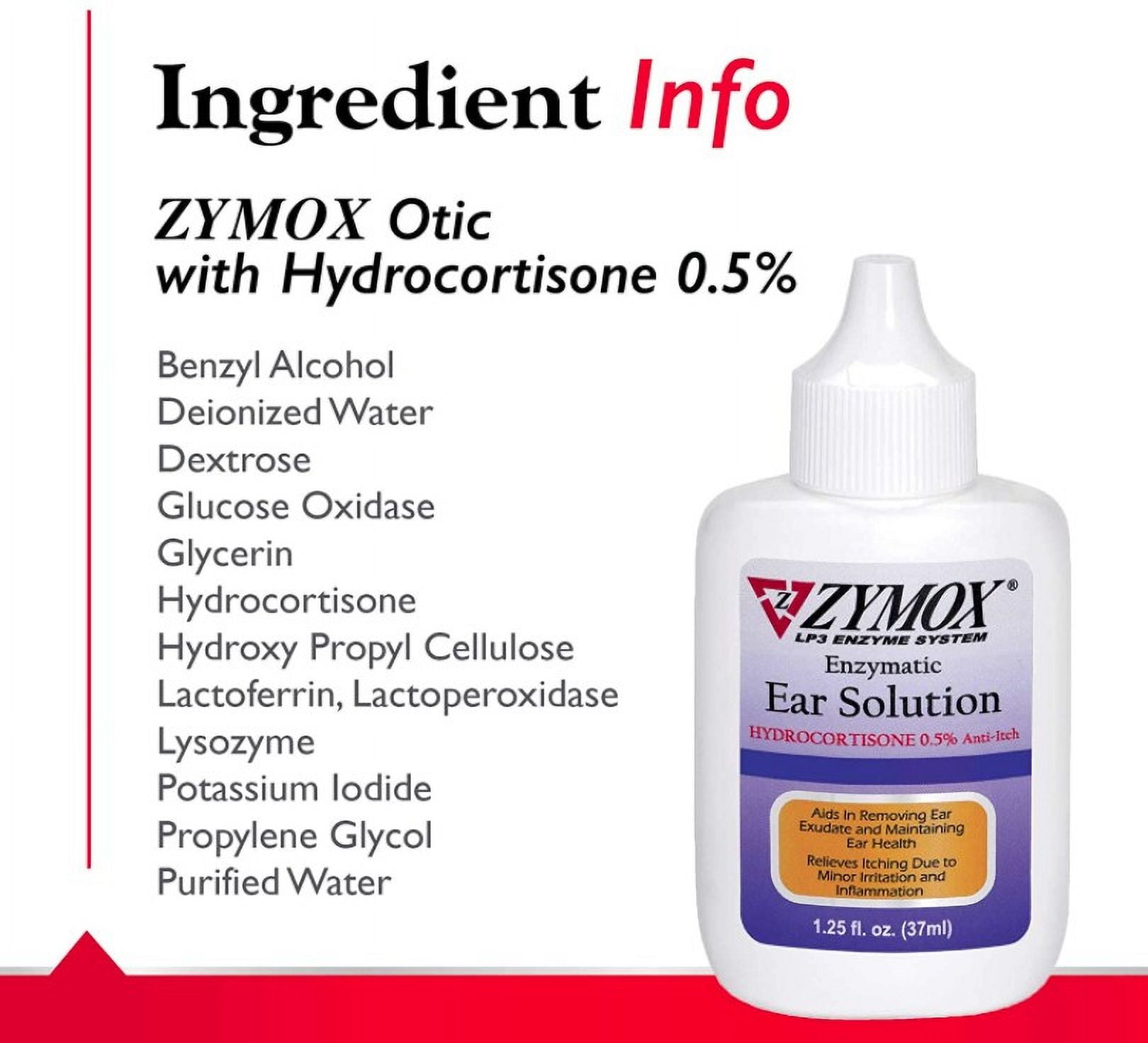 Zymox for top ear mites