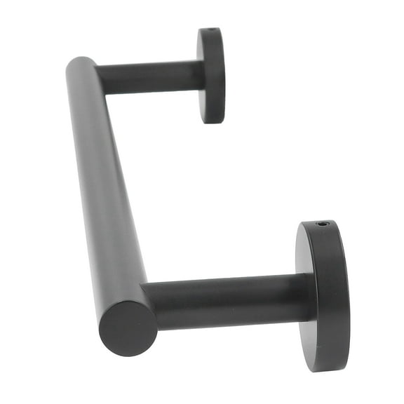Towel Bar 304 Stainless Steel 18inch Matte Black Bath Single Bars Towel Rack Rod Bathroom Toilet Kitchen Towel Shelf