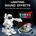 thumbnail image 4 of Rc Robot Toys For Kids With Cool Light Sound Effects Gesture Sensing Remote Control Battle Robot Boys And Girls Children's Gift Remote Control Cars &, 4 of 5