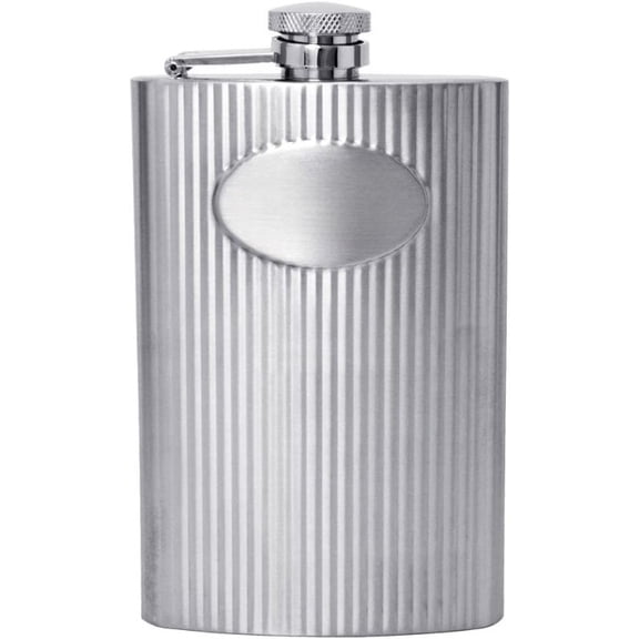 Gifts Infinity® 8oz Rother Stainless Steel Groomsman Flask