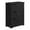 Black, variant on ZENSTYLE Bathroom Cabinet 3 Drawers Storage Organizer Floor Cupboard Home Decor Gray
