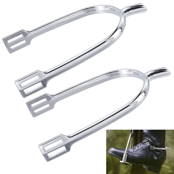 1 Pair Blunt Spurs Equestrian Spurs Western Horse Spurs for Women Horse Riding Gear Equestrian Training Cowboy Boots Holiday Decor