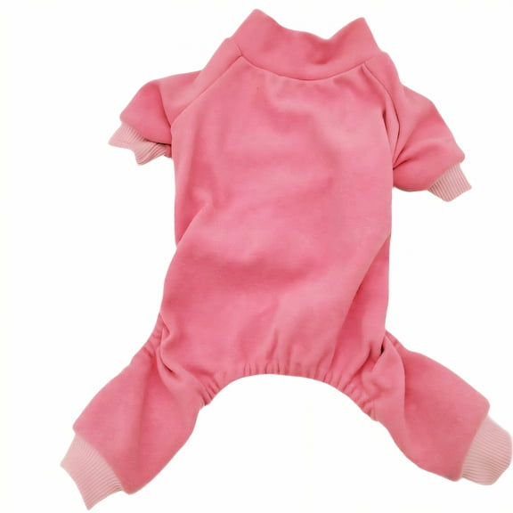 TELOLY Dog Sweater,Dual Blow Suction,Complete Cleaning Mode Dog Sweaters for Small Dogs Male,Full Body Coverage Dog Clothes for Small Dogs,Pink1,L