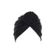 thumbnail image 2 of Minnieouse Turbante tejido nudo estilo étnico musulmán Hijab sombrero Donut cubierta diadema gorras Bonnet decoración del cabello para mujeres Sombreros Negro Minnieouse AP011270-03B, 2 of 6