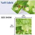 thumbnail image 7 of Dreamtimes St Patrick's Day Clover Cloth Napkins Set of 1, Oversized Washable Reusable Polyester Dinner Table Napkins for Family, Restaurant, Party Decor, 20 x 20 Inch, 7 of 7