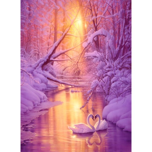 Drill Diamond Painting (DF3664) 5D DIY Kit de bordado de punto de cruz completo (Animal09) 45x60cm FLhrweasw Nuevo