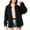 Black, variant on Vedolay Womens Business Casual Blazer 2023 Fall Blazer Jacket Cardigan Ribbed Jacket Outwear Black,S