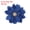 Dark Blue, variant on Uxcell Fabric Flowers, Rhinestone Pearls Sewing Fabric Flowers for DIY Crafts Appliques Wedding Birthday Party Decoration Red