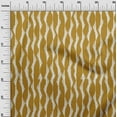 thumbnail image 2 of oneOone Cotton Cambric Fabric Abstract Stripe Ikat Printed Craft Fabric BTY 56 Inch Wide, 2 of 4