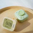 thumbnail image 2 of Reloj despertador digital, alarma de espejo portátil con doble, 2 of 5