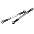 thumbnail image 3 of Steering Shaft Tie Rod, 2Pcs Steering Rear Suspension Arm Tie Rod  For JLB 1/10 Racing Big Foot Truck Black, 3 of 8