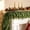 #22, variant on Artificial Pine Needle Garland Two Tone Christmas Greenery Garland for Fireplace Mantel Staircase Door Wall Table Holiday Indoor Outdoor Decor 70.87 inch