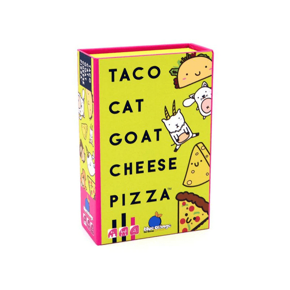 Fawoonu "Taco Cat Goat Cheese Pizza: Fast-Paced Slap Card Game for Family Fun, Ages 8+"