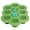 Bright Green, variant on WeeSprout Silicone Baby Food Freezer Tray with Clip-on Lid (Ten 1.5 Ounce Sections)