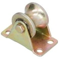 thumbnail image 1 of Mgaxyff Grooves Wheel Duty Caster,U‑Type Grooves Wheel Rolling Gate Wire Rope Rail Grooves Wheel Caster With Bracket 32mm / 1.3in,Wire Rope Rail Wheel, 1 of 8