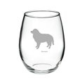 thumbnail image 1 of Kuvasz Deep Etched Stemless Red Wine Glass, 1 of 1
