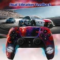 thumbnail image 4 of Game Controller Compatible with P5 Pro/Slim/PC, Wireless Controller with Dual Vibration/6-Axis Gyro/Mic Speaker, 4 of 5
