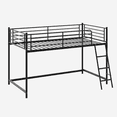 thumbnail image 5 of Zimtown Junior Metal Twin Loft Bed, Black, 5 of 9