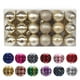 thumbnail image 2 of 30 piezas de bolas de Navidad adornos inastillables decoraciones para árboles de Navidad juego de bolas colgantes para decoración de fiesta de Kits de decoración para fiestas Dorado champagne Bearachild HA007626-13B, 2 of 6