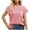 Pink, variant on UAMVSH Fall Cap Sleeve Sweaters for Women Casual Knitted Dressy Sweaters Soft Cap Sleeve Crew Neck Pullover Tank Tops with Pockets(X-Large,Red)