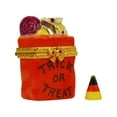 thumbnail image 3 of Trick or Treat Bag for Halloween Celebration Limoges Box Porcelain Figurine, 3 of 4