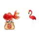 thumbnail image 1 of Estatua decorativa,Estatua de pez del Feng Shui chino,escultura koi,Estatua de estaca de jardín,Adorno de flamenco para jardín,patio,porche,Estatua de, 1 of 8