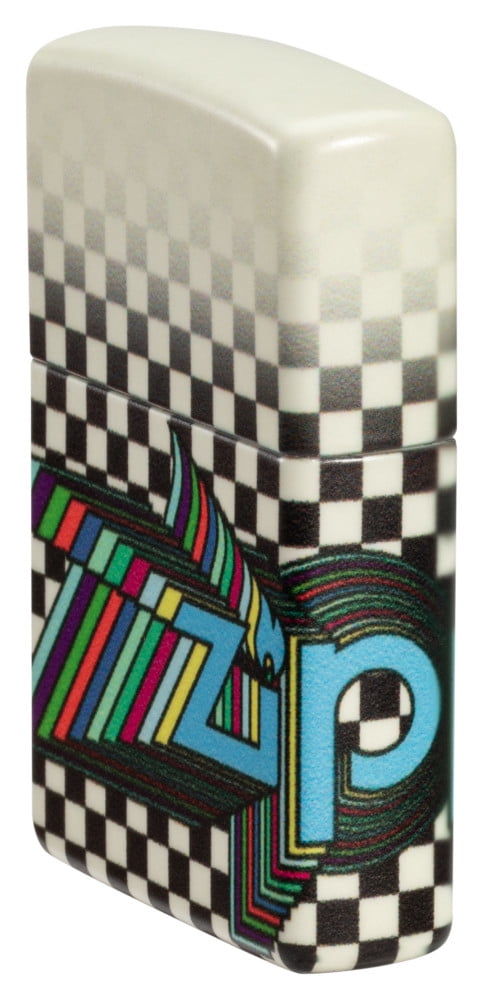 Zippo Nostalgia Design 540 Color Glow in the Dark Pocket Lighter