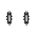 thumbnail image 3 of Eigraketly LED USB recargable bicicleta luces traseras seguridad ciclismo lámpara trasera impermeable luz trasera equipo de iluminación Blanco 2Conjunto, 3 of 6