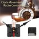 thumbnail image 3 of Kit de mecanismo de movimiento de reloj silencioso controlado por radio para bricolaje, modo de señal DCF con 2 juegos de manecillas para reparación., 3 of 5