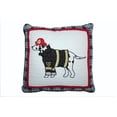 thumbnail image 6 of Patriotic Hero Firetruck Station Dog Plaid Stripe Red Blue Cotton 7-Piece Twin Quilt Bedding Set with Décor Throw Pillows, 6 of 10