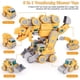 thumbnail image 5 of Juguetes de dinosaurios para niños de 3 a 5 años, juguetes para niños de 5, 6, 7 y 8 años, vehículos de construcción desmontables 5 en 1 que transforman coches de juguete robot de dinosaurio, Birt, 5 of 5