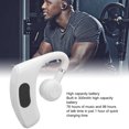 thumbnail image 4 of Single Ear  Headset, 180 Degree Rotation Multifunction Stable Signal  Earpiece with Digital Display for Driving for Jogging for Business Black,White,Blue, 4 of 7