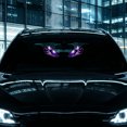 thumbnail image 5 of BYJKING Solar Devil LED Car Ornament, 6.02*1.89 IN Dynamic Dashboard Figure with Lighted Expression for Halloween Auto Decor and Gifts Purple, 5 of 6