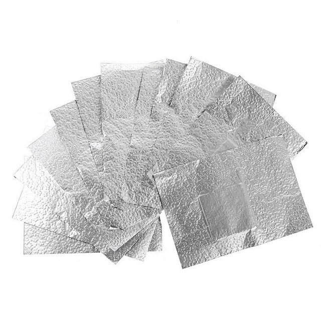 400 Uds. Envolturas de quitaesmalte de Gel, envolturas de papel de aluminio para uñas, almohadillas de algodón para remojo, toallitas para uñas sin pelusa