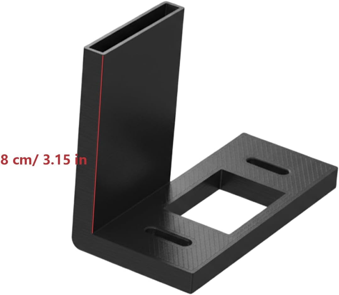 Doorbell Mount Adapter for Ring Pro 2, Extends outwards by 8cm/ 3.15 in, Quick And Easy Wired Doorbell Solution, Concealed Wire Channel