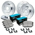 thumbnail image 2 of R1 Concepts Front and Rear Brakes and Rotors| Hardware Included| Front and Rear Ceramic Brake Pads and Rotors Kit| Fits 2008-2012 INFINITI EX35; 2013 INFINITI EX37; 2011-2012 INFINITI G25, 2 of 4