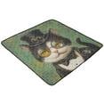 thumbnail image 7 of WOBOGO Handsome Milk Cow Cat Baby Playmats Extra Large Waterproof Rollable Activity Pads for Toddlers 50×50inch, 7 of 7
