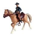 thumbnail image 2 of Juguete de caballoCowboy Horse Toy High Cowboy Figurita de acción de vaquero Figura de acción multifuncional Jadeshay  A, 2 of 8