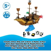 PlayMonster Don’t Rock the Boat Board Game - Kids Games, Games for Kids and Adults, Board Games for Family Night, Multi-Player Board Games, Ages 5+