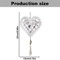 thumbnail image 3 of Christmas Ice Pendant Christmas Tree Pendant table vases for party event gold, 3 of 7