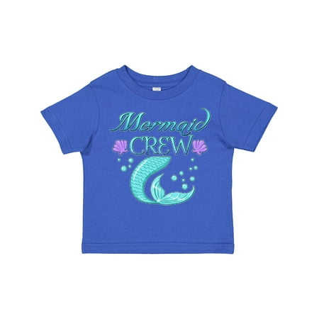 

Inktastic Mermaid Crew Gift Toddler Boy or Toddler Girl T-Shirt