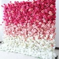 thumbnail image 4 of Artificial Flower Wall Flower Wall 13.78X13.78 Inche Flower Wall Decor Silk Artificial Flowers Wall Panels Flower Panel for Party Home Background Decor Home Decoration Party Essentials Holiday Decor, 4 of 8