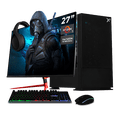 thumbnail image 1 of PC Gamer Completa Xtreme PC Gaming AMD Radeon RX 9060 Ryzen 7 5700X 32GB SSD 1TB Monitor 27 165Hz Sistema Liquido WIFI BT W10 Black gaming competitivo y streaming, 1 of 6