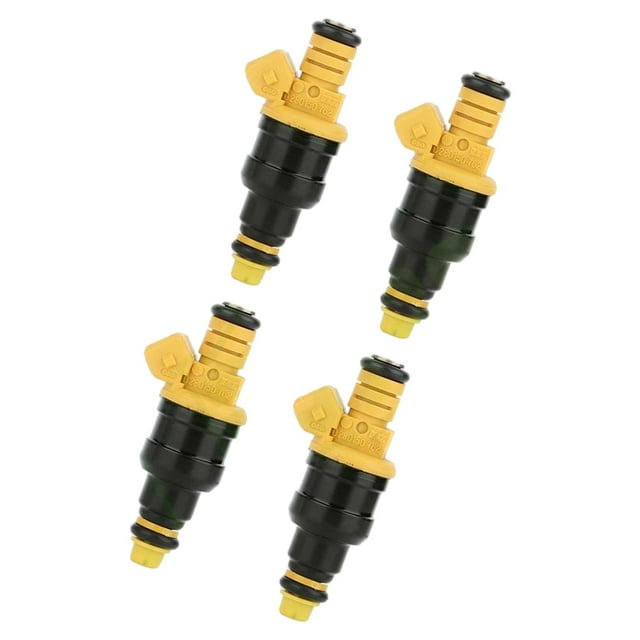 Almencla 4Pcs Vehicle Fuel Injectors Set 0280150762 Fit for 405 505 244 245 745 940
