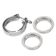 thumbnail image 1 of Stainless Steel V-Band Clamp with Flange for Auto Exhaust Pipe (2.0 inch - 51 mm), 1 of 4
