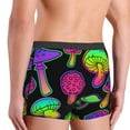 thumbnail image 5 of Kll Bright Mushrooms Men'S Cotton Boxer Briefs Underwear-Large, 5 of 9