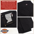 thumbnail image 4 of Dickies Womens Plus Size Work Pants - Mid Rise Slim Fit Bootcut Leg Casual Trousers - Size Up for Ideal Fit, 4 of 7