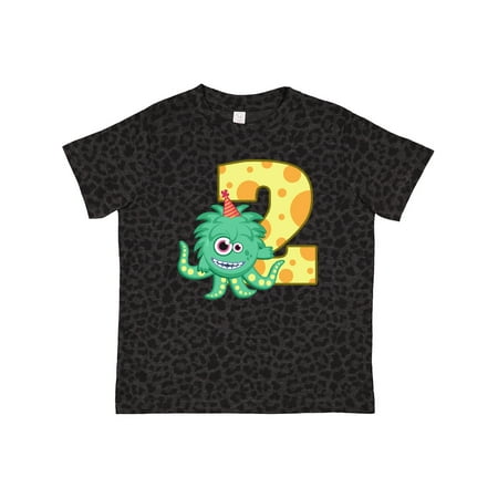 

Inktastic 2nd Birthday Monster Gift Toddler Boy or Toddler Girl T-Shirt