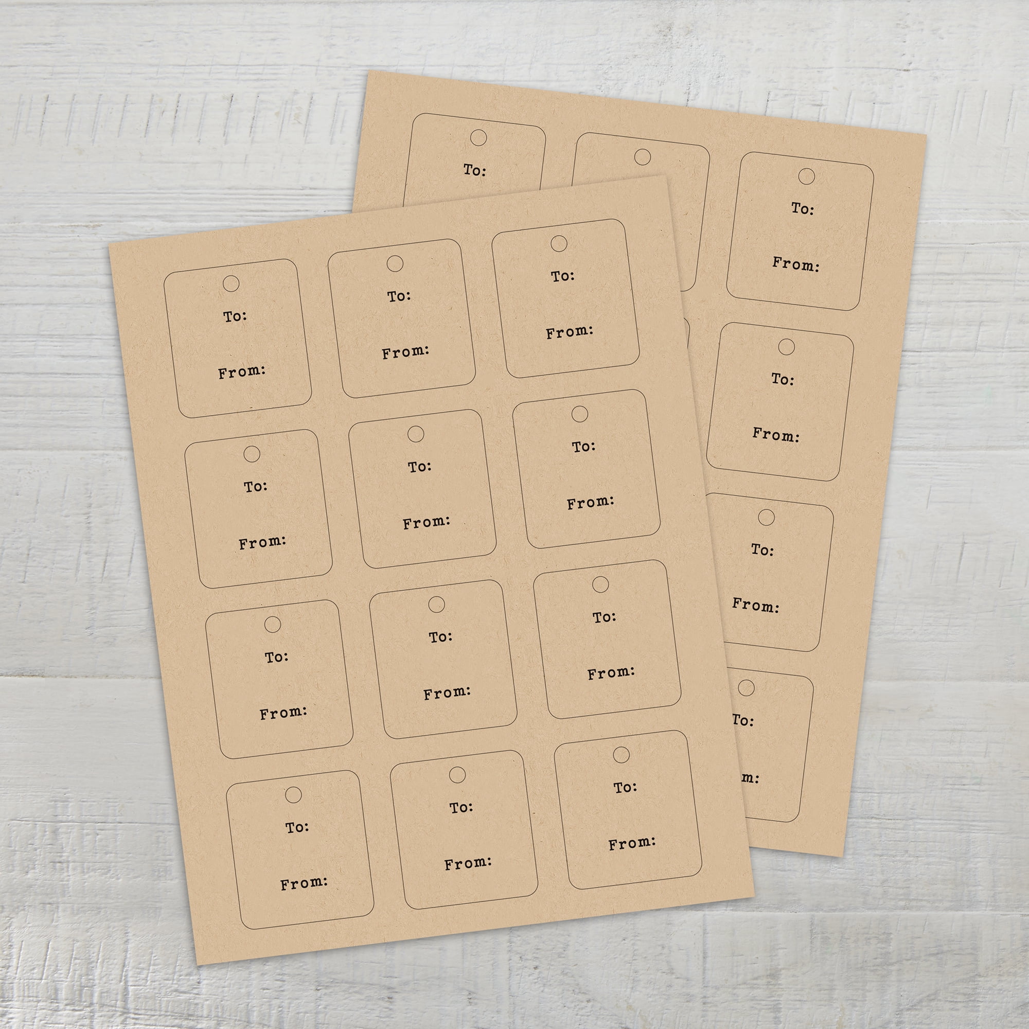 Pen+Gear Kraft Cardstock Paper, 8.5 x 11, 80 lb, Brown, 60 Sheets