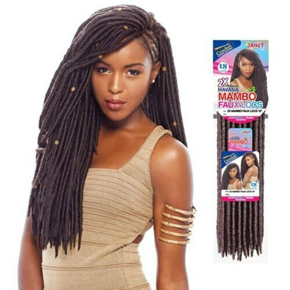 Janet Collection 2X Mambo Faux Locs Braid 18
